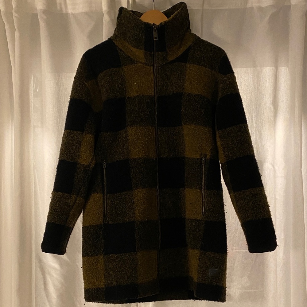 Roots Plaid Wool Jacket